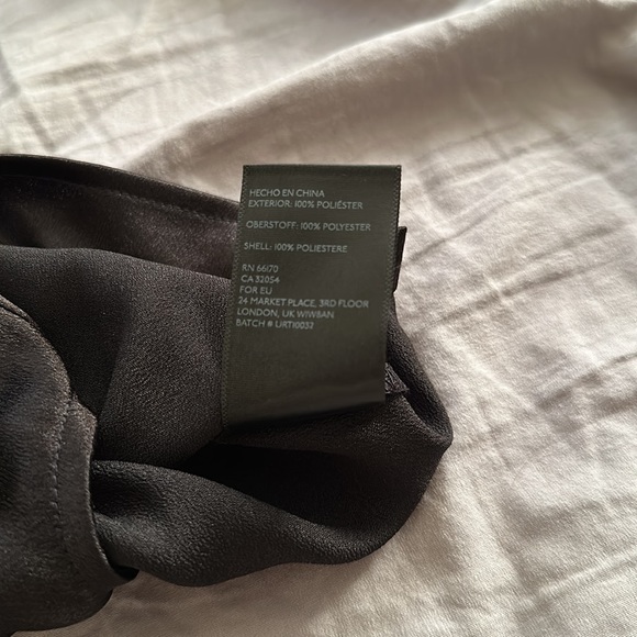 Urban Outfitters • Black Polyester Halter Blouse - Picture 7 of 7